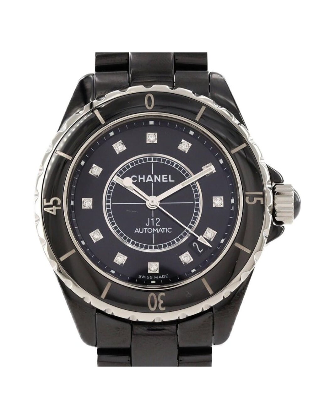 Chanel 38 Ceramic 12P Automatic